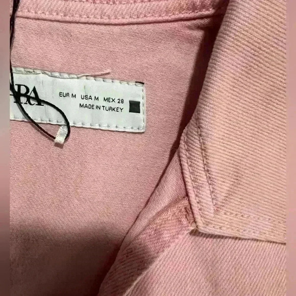 Zara Pink Crop Top - Picture 4 of 8